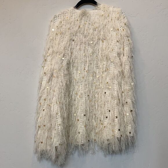 Show Me Your Mumu Holiday Collection Cardigan in Cream - Picture 4 of 4